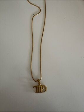 Taylor Swift Gold TTPD necklace